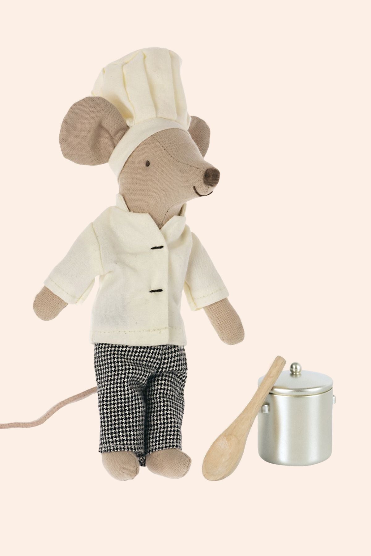 Maileg - Chef - Mouse - Pot and Spoon - Strawberries & Cream