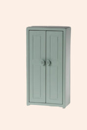 Maileg -  Closet, Mouse - Soft Blue - Strawberries & Cream