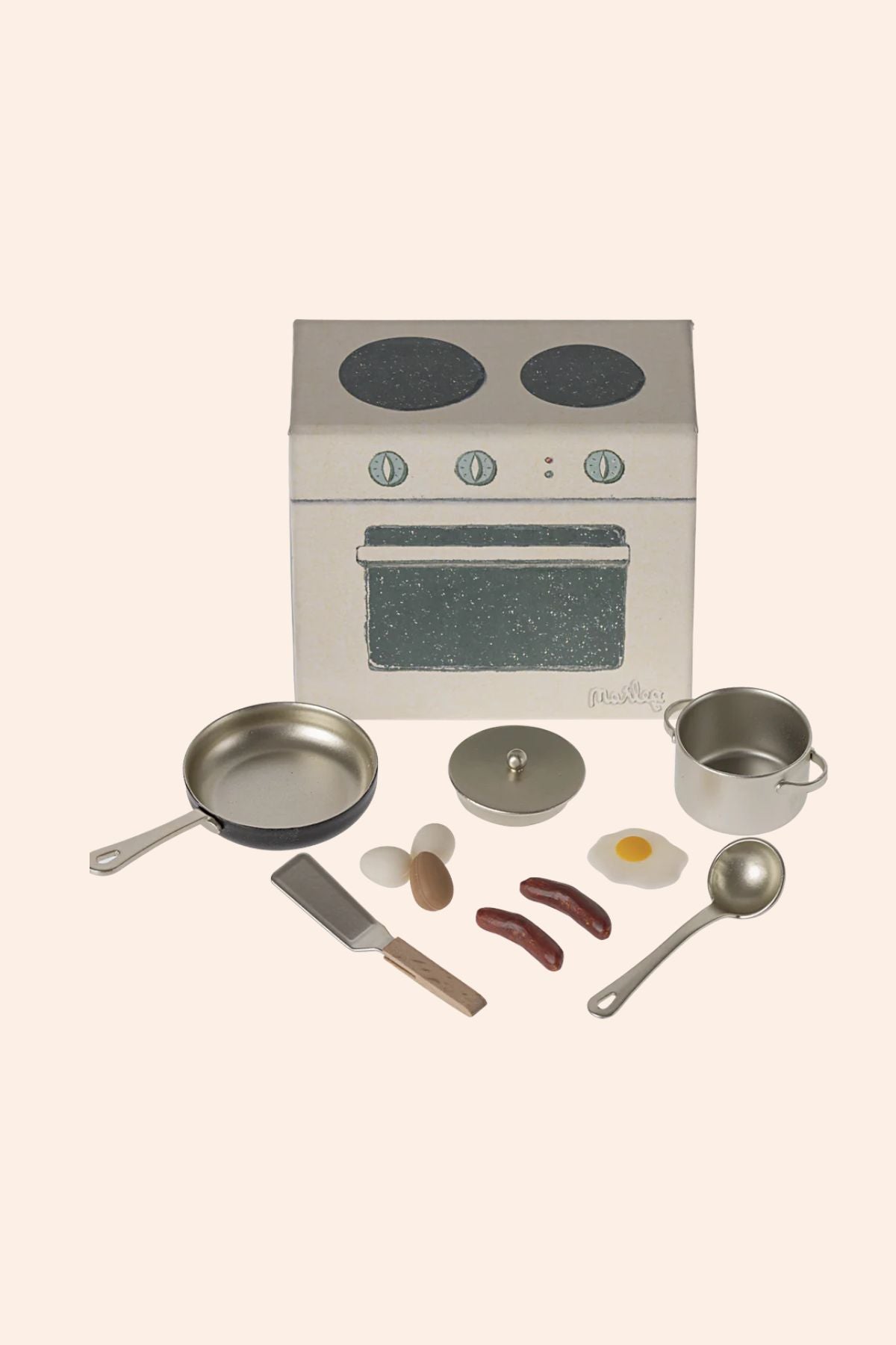 Maileg - Cooking Set - Strawberries & Cream