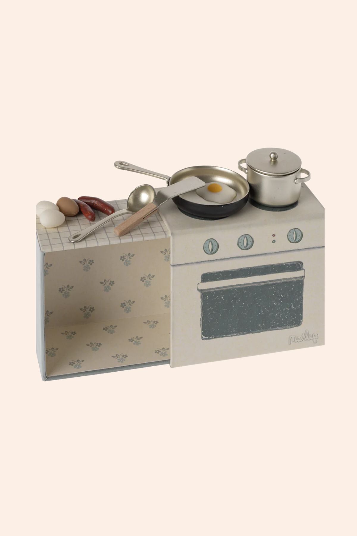 Maileg - Cooking Set - Strawberries & Cream