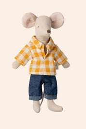 Maileg - Dad Mouse -  Strawberries & Cream - Toys - Luxury - 
