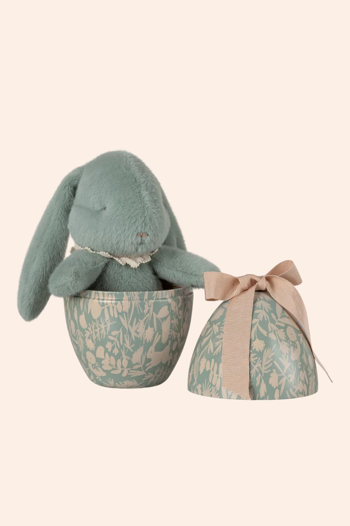 Maileg - Easter Egg with Bunny - Mint - Strawberries & Cream 