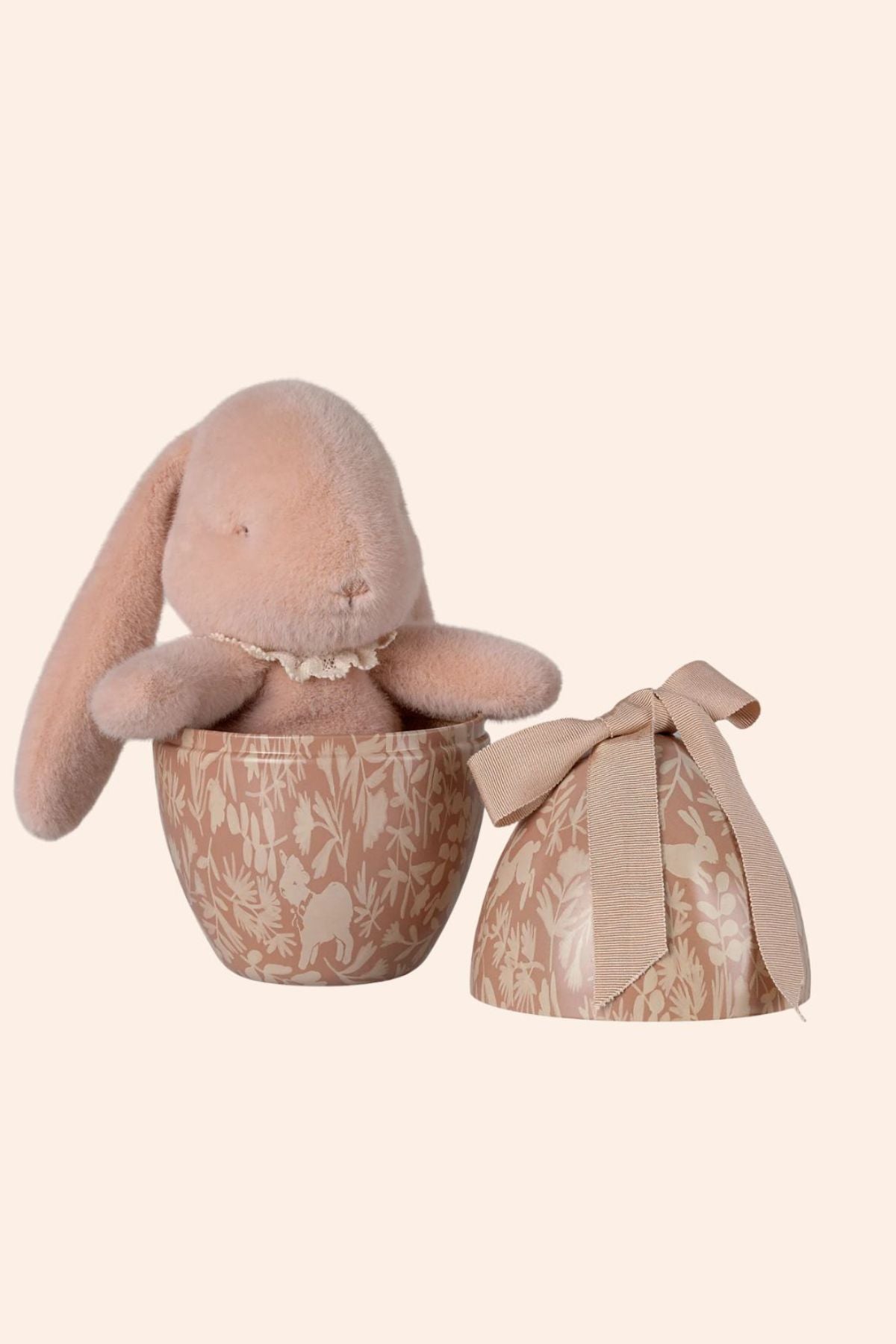 Maileg - Easter Egg with Bunny - Powder - Strawberries & Cream 