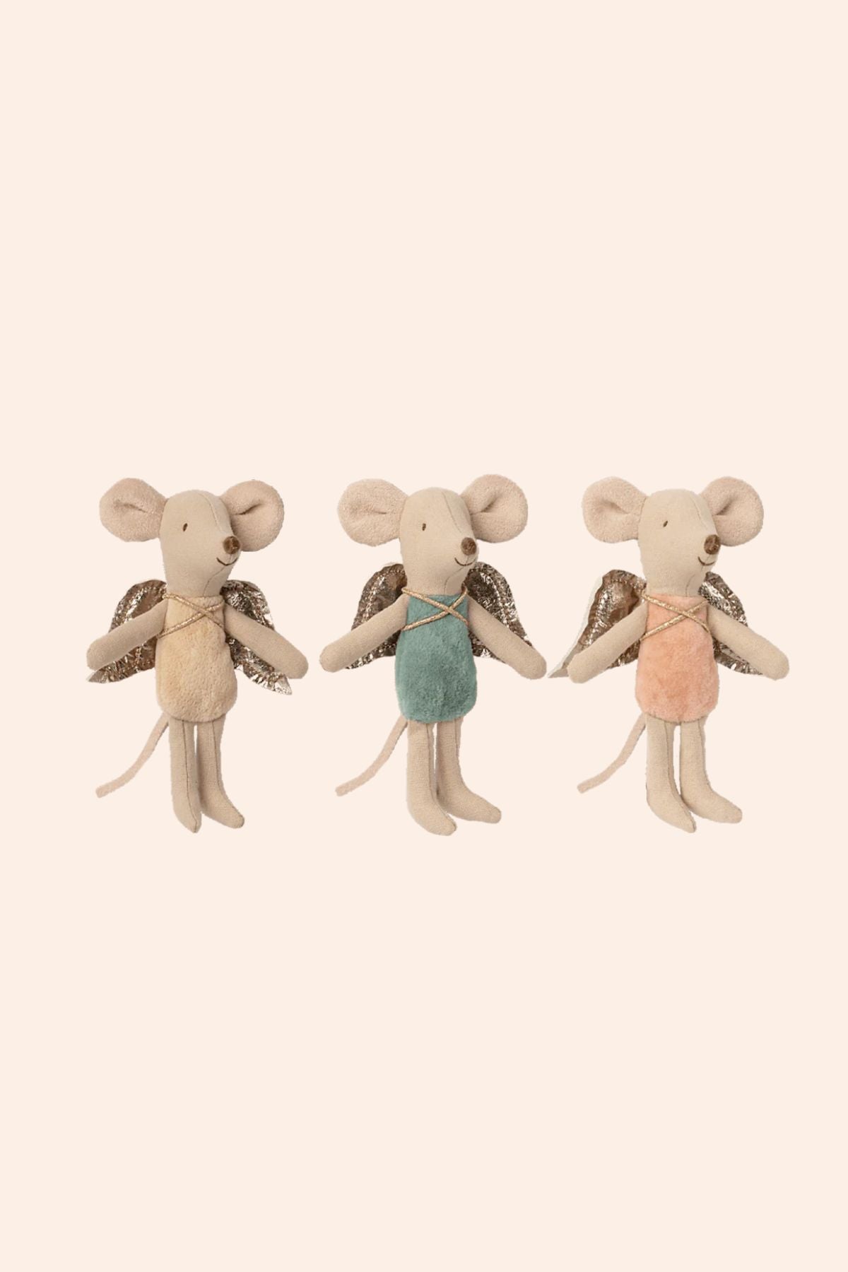 Maileg -  Fairy Mouse - Little 3 Assorted - Strawberries & Cream 