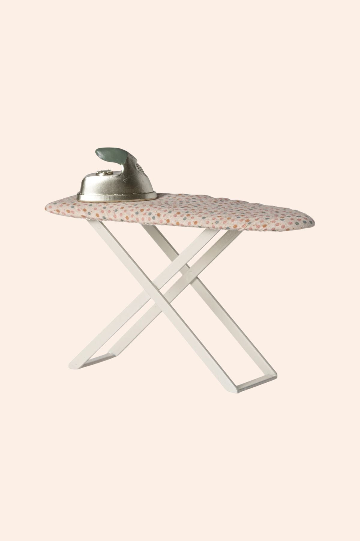 Maileg - Iron and Ironing Board - Mouse - Strawberries & Cream