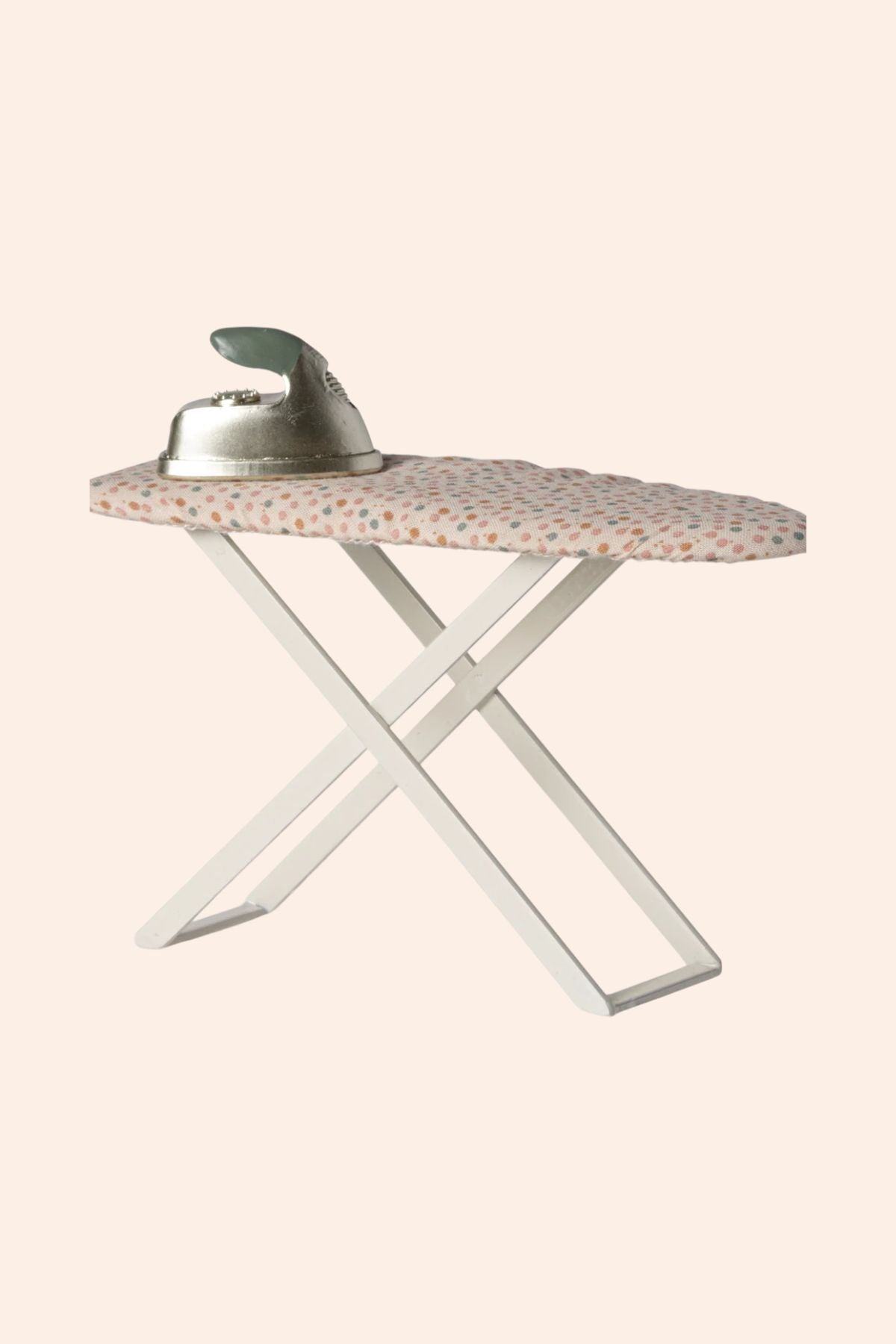 Maileg - Iron and Ironing Board - Mouse - Strawberries & Cream