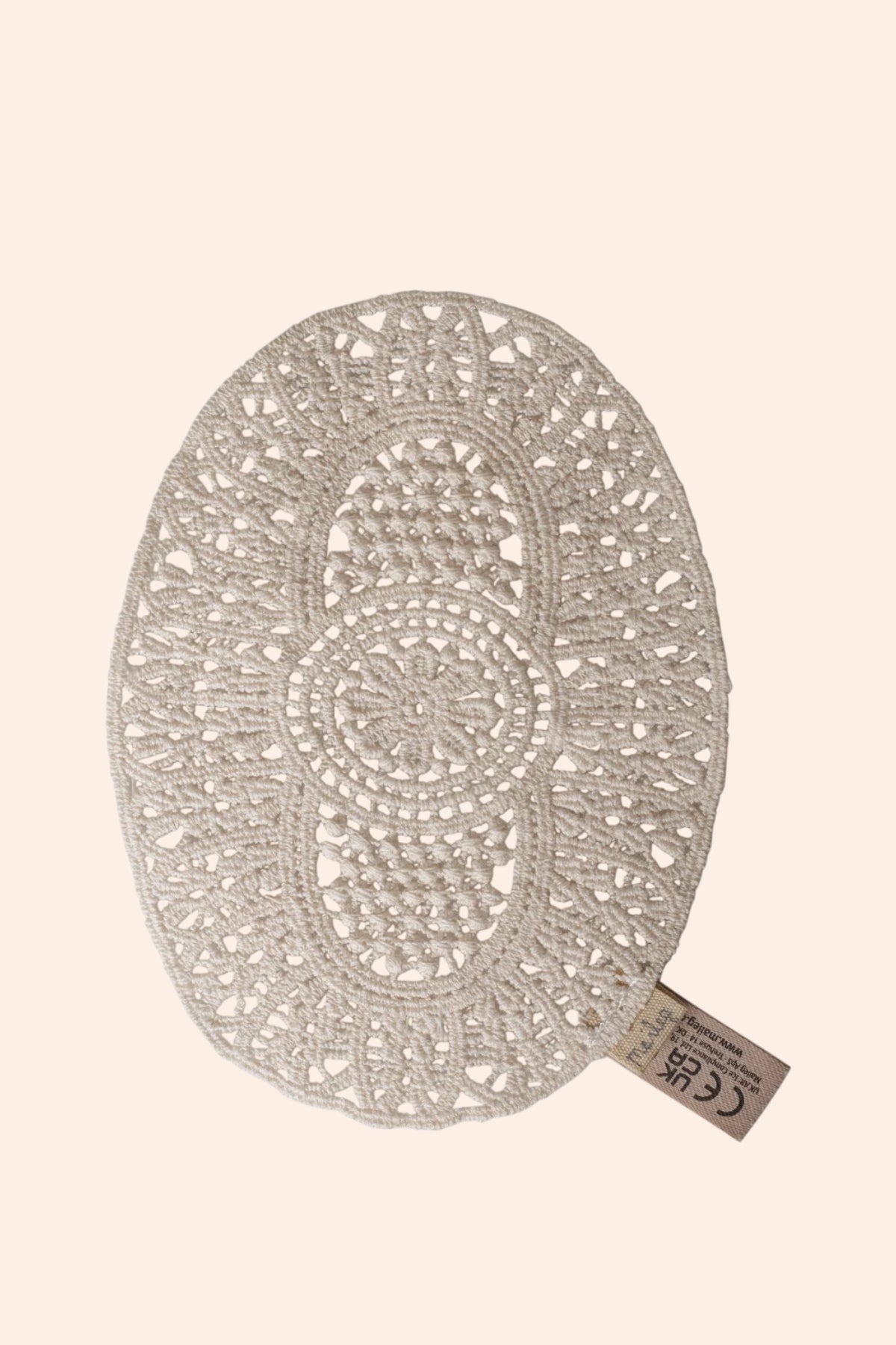 Maileg - Lace Rug - Mouse - Strawberries & Cream - Ingrid Lewis - Strawberries & Cream 