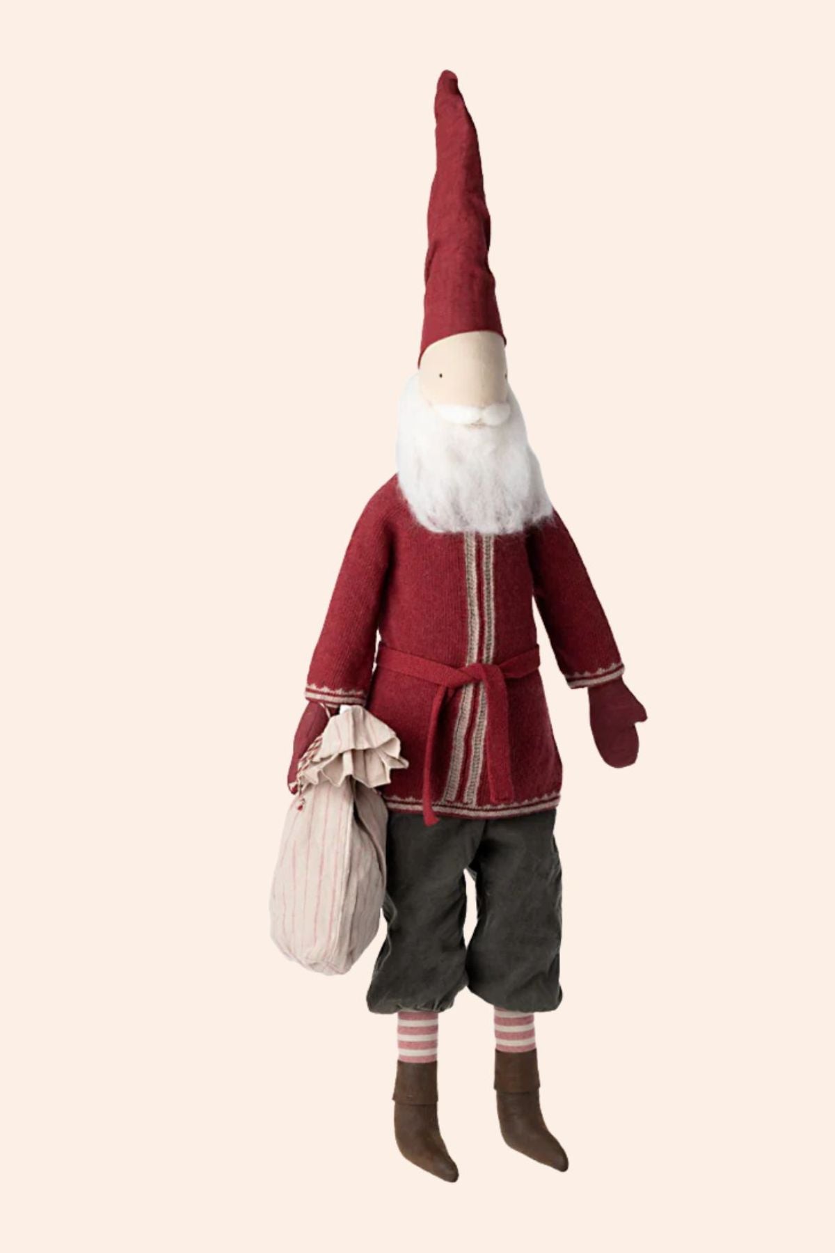 Maileg - Large Santa - Strawberries - and - Cream 