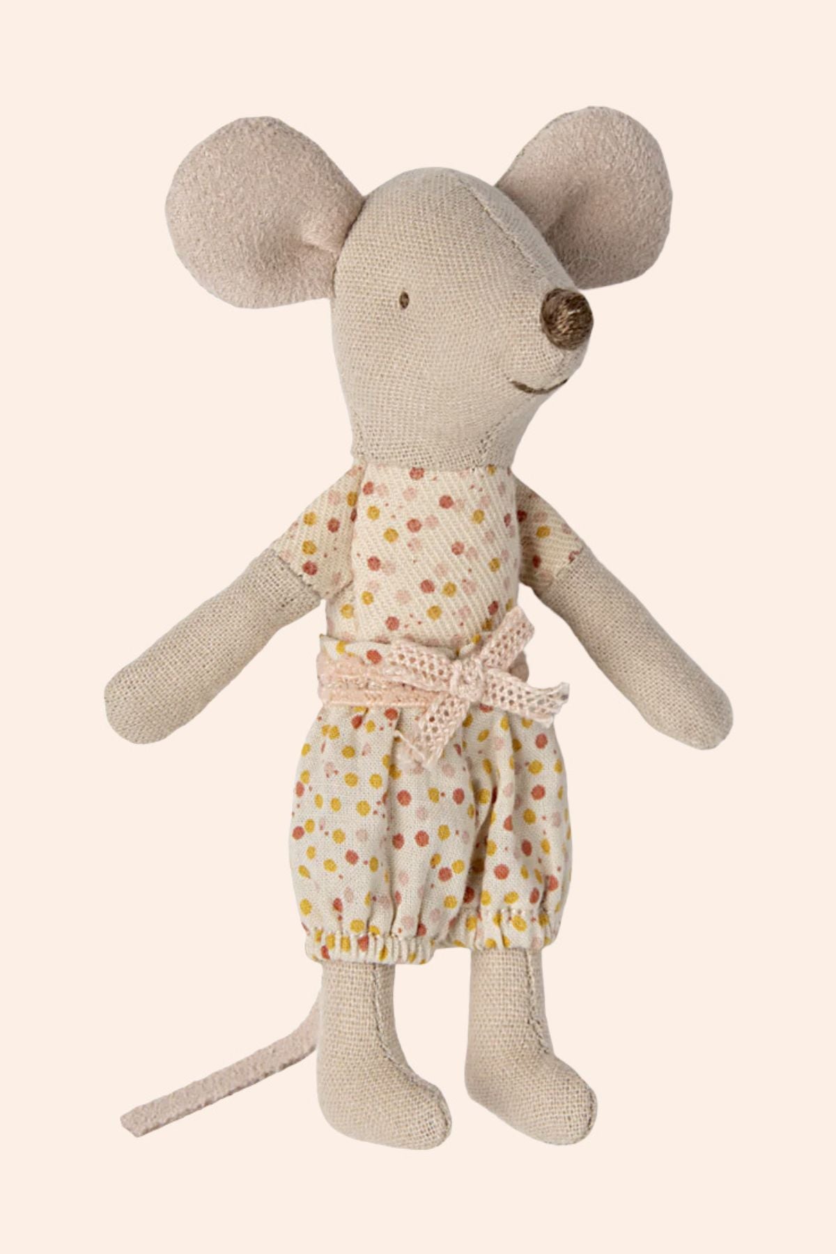 Maileg - Little Sister Mouse in Match Box - Strawberries & Cream