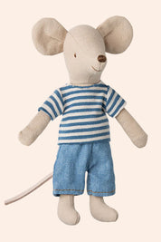 Maileg - LouiMax Mouse - Big Brother - Strawberries & Cream