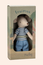 Maileg - LouiMax Mouse - Big Brother - Strawberries & Cream