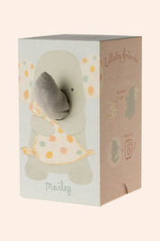 Maileg - Lullaby Friends - Elephant - Iron Grey - Strawberries & Cream