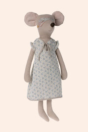 Maileg - Maxi Mouse Nightgown - Strawberries & Cream 