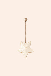 Maileg - Metal Ornament, Star - Strawberries & Cream