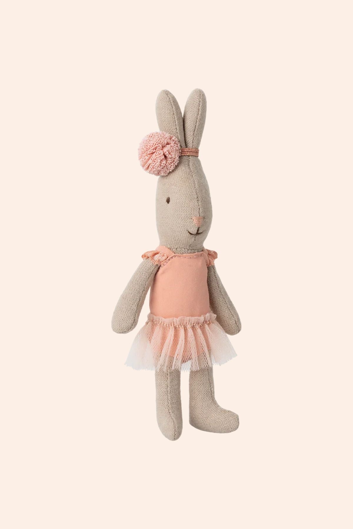 Maileg - Micro Rabbit - Ballet suit and skirt rose- Strawberries & Cream