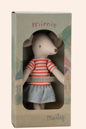 Maileg - Mimie Mouse - Big sister - Strawberries & Cream 