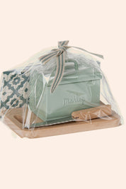 Maileg - Miniature - Bread Box with Utensils - Strawberries & Cream