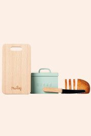 Maileg - Miniature - Bread Box with Utensils - Strawberries & Cream