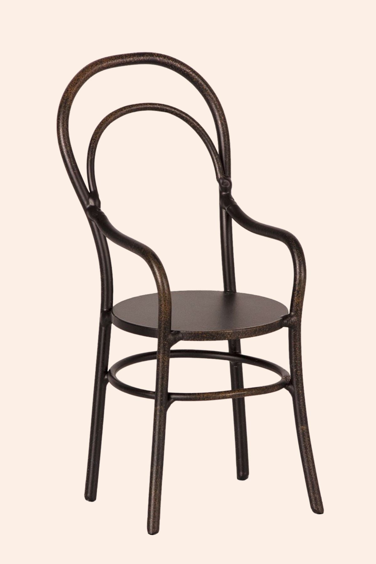 Maileg - Miniature - Chair with Armrest - Strawberries & Cream