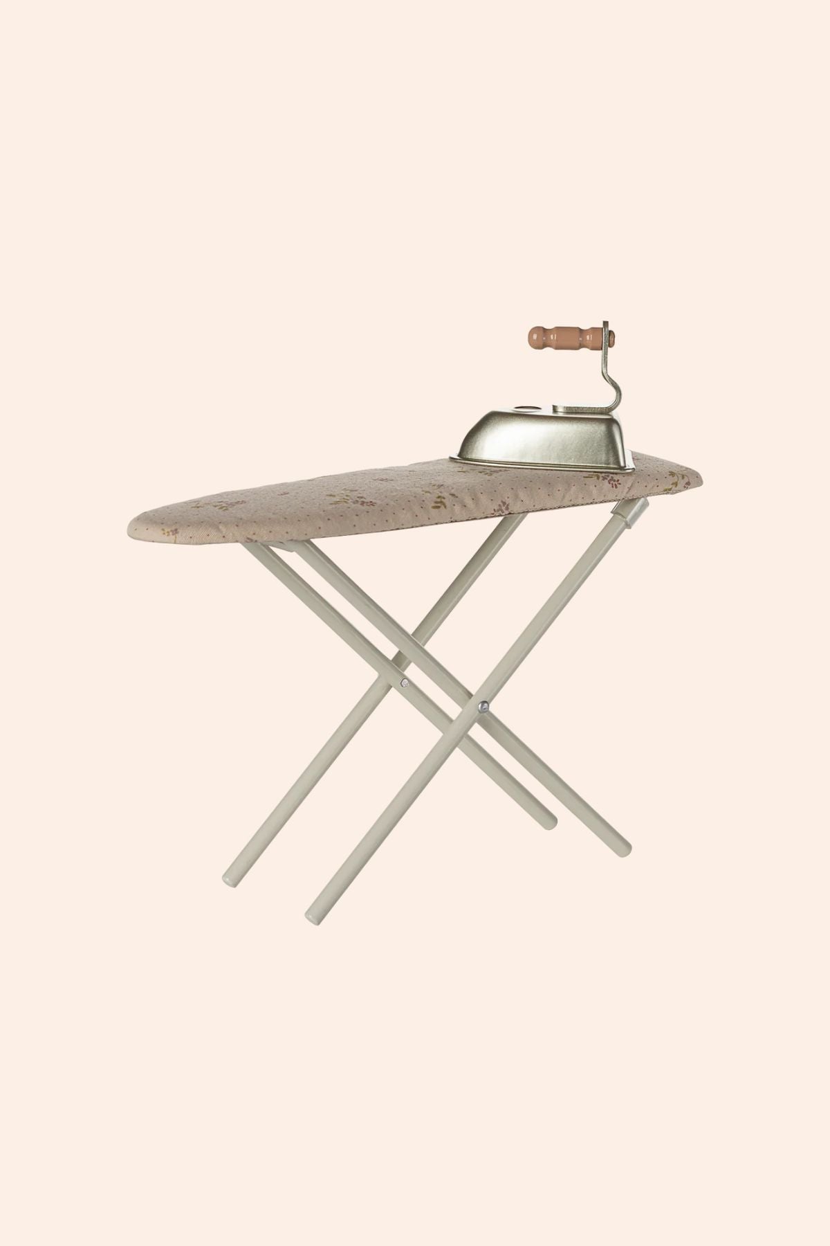 Maileg - Miniature - Iron and Ironing Board - Off White - Strawberrries & Cream