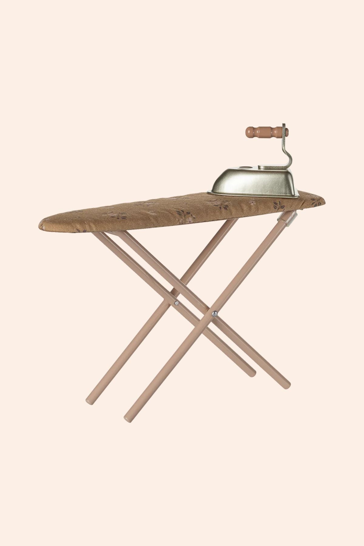 Maileg - Miniature - Iron and Ironing Board - Powder - Strawberries & Cream 
