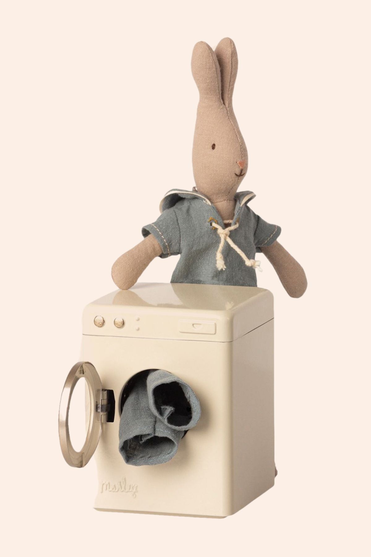 Maileg - Miniature - Washing Machine - Strawberries & Cream