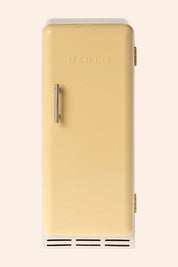 Maileg - Miniature Fridge - Yellow - Strawberries & Cream