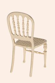 Maileg - Mouse - Chair in Gold - Strawberries & Cream