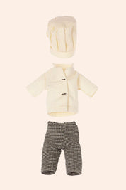 Maileg - Mouse - Chef Clothes for Big Brother/Sister - Strawberries & Cream
