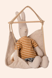 Maileg - Mouse - Hanging Chair - Micro  - Strawberries & Cream 