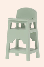 Maileg - Mouse - High Chair - Mint - Strawberries & Cream