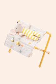 Maileg - Mouse - Nursery Table - Ocher - Strawberries & Cream 