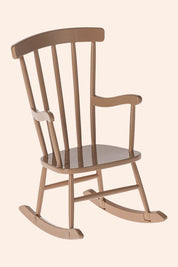 Maileg - Mouse - Rocking Chair -  Dark Powder - Strawberries & Cream 