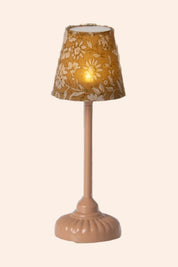 Maileg - Mouse - Vintage Floor Lamp - Dark Powder - Strawberries & Cream 