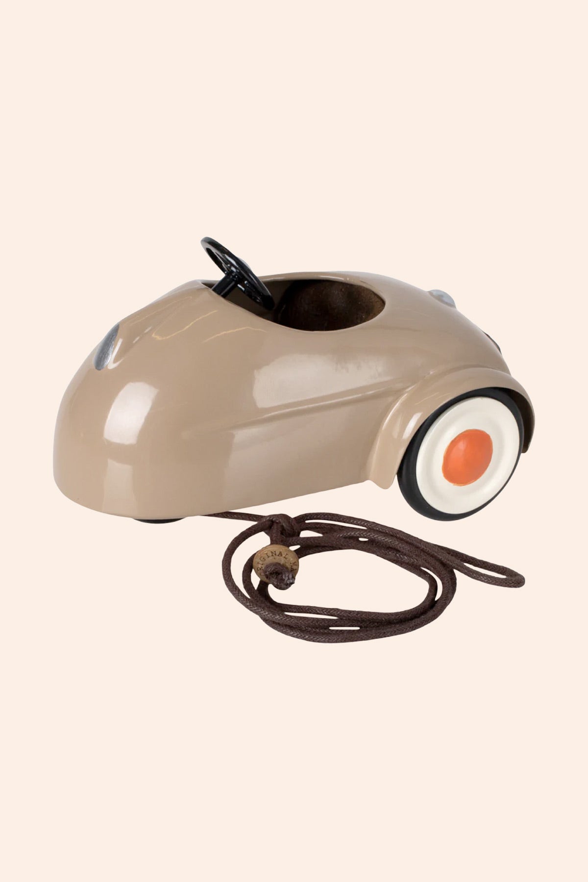 Maileg - Mouse Car - Brown - Strawberries & Cream 