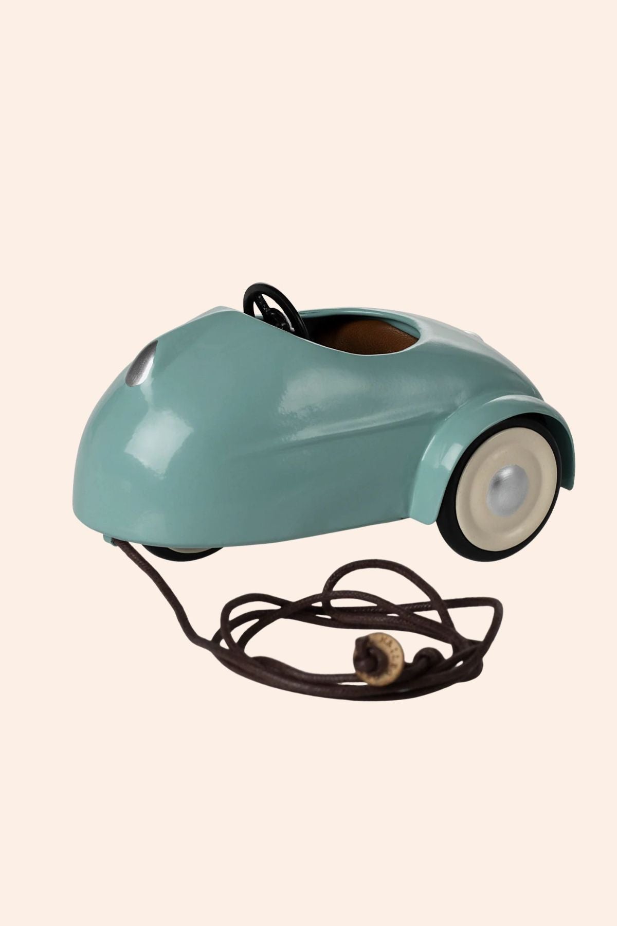 Maileg - Mouse Car - Light Blue - Strawberries & Cream