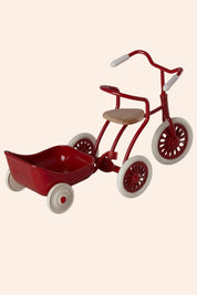Maileg - Mouse Tricycle Hanger - Red - Strawberries & Cream