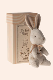 Maileg - My First Bunny - Off White - Strawberries & Cream