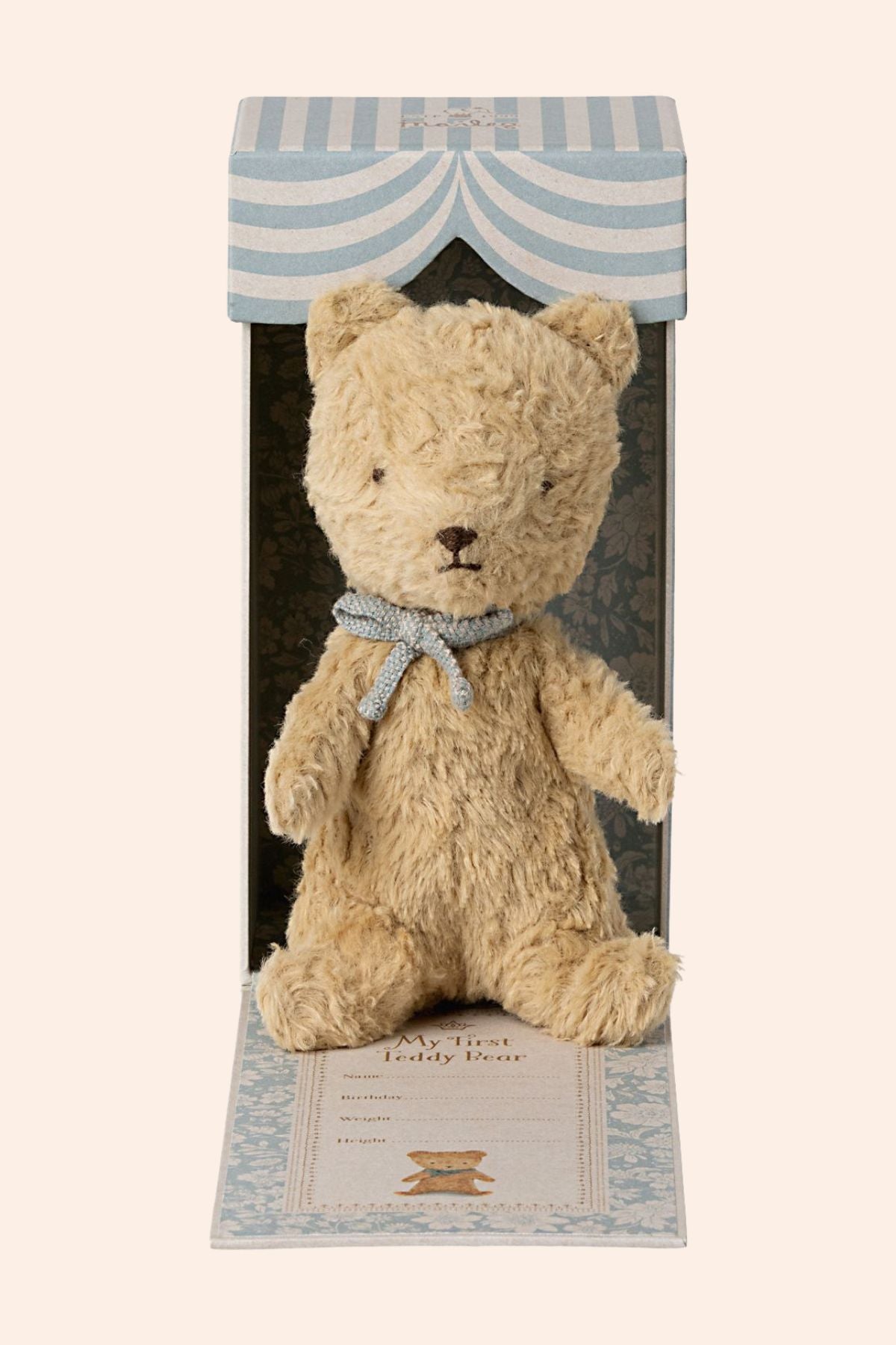 Maileg - My First Teddy - Sand - Strawberries & Cream
