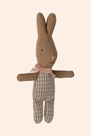 Maileg - Rabbit My Rose/Blue Check - Strawberries & Cream
