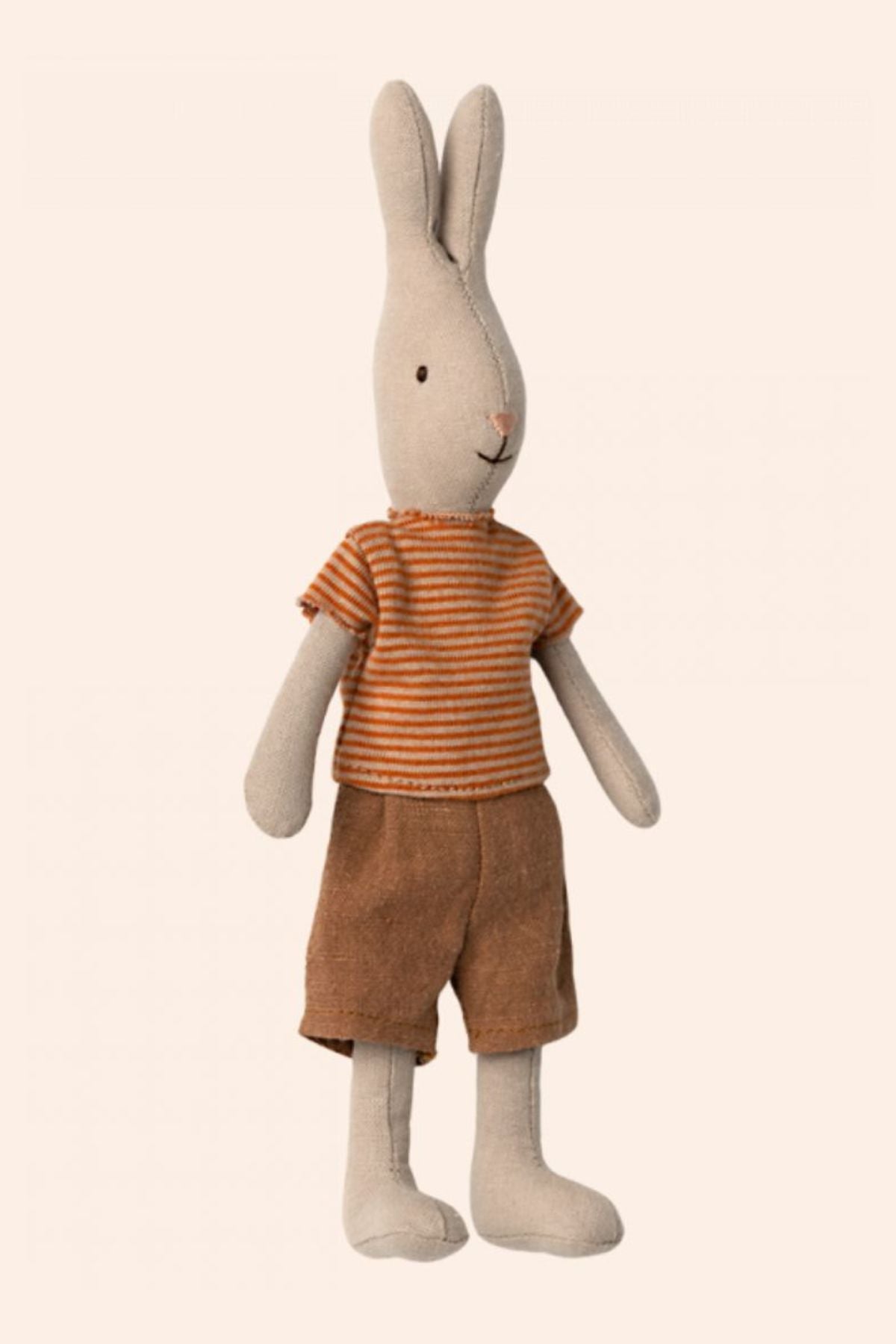 Maileg - Rabbit Size 1 - Classic T-shirt and Shorts - Strawberries & Cream