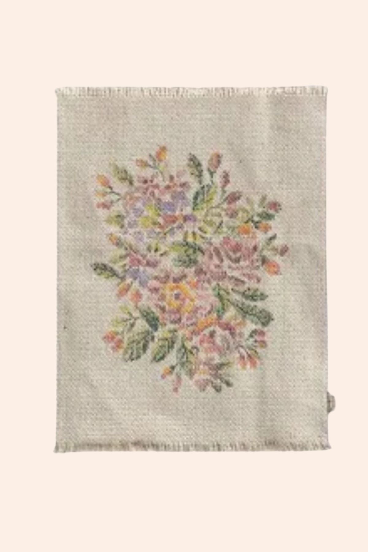 Maileg - Rug, Flowers - Large - Strawberries & Cream