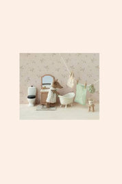 Maileg - Rug, Flowers - Small - House Furniture - Strawberries & Cream