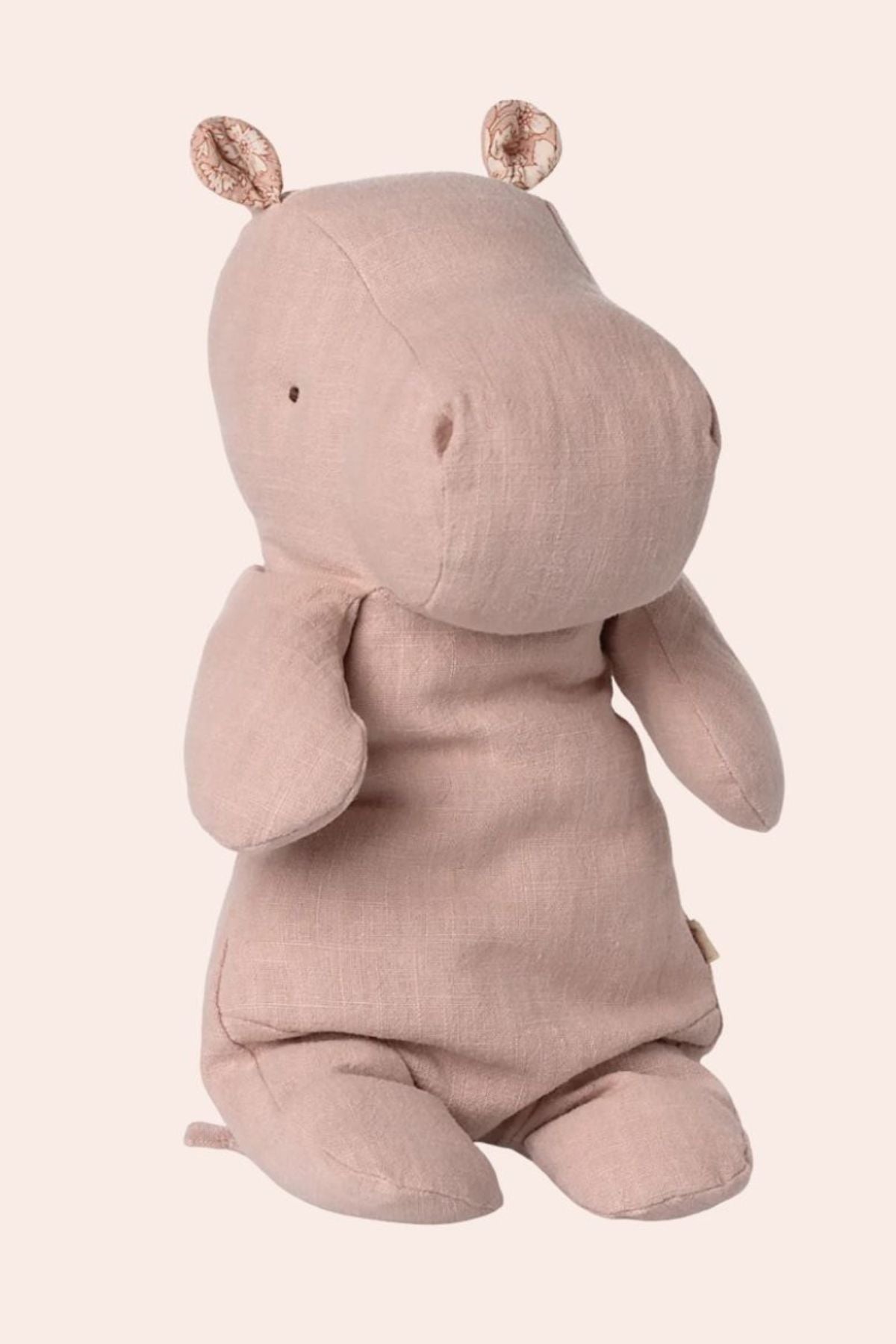 Maileg - Safari Friends - Medium Hippo - Light Rose Strawberries & Cream