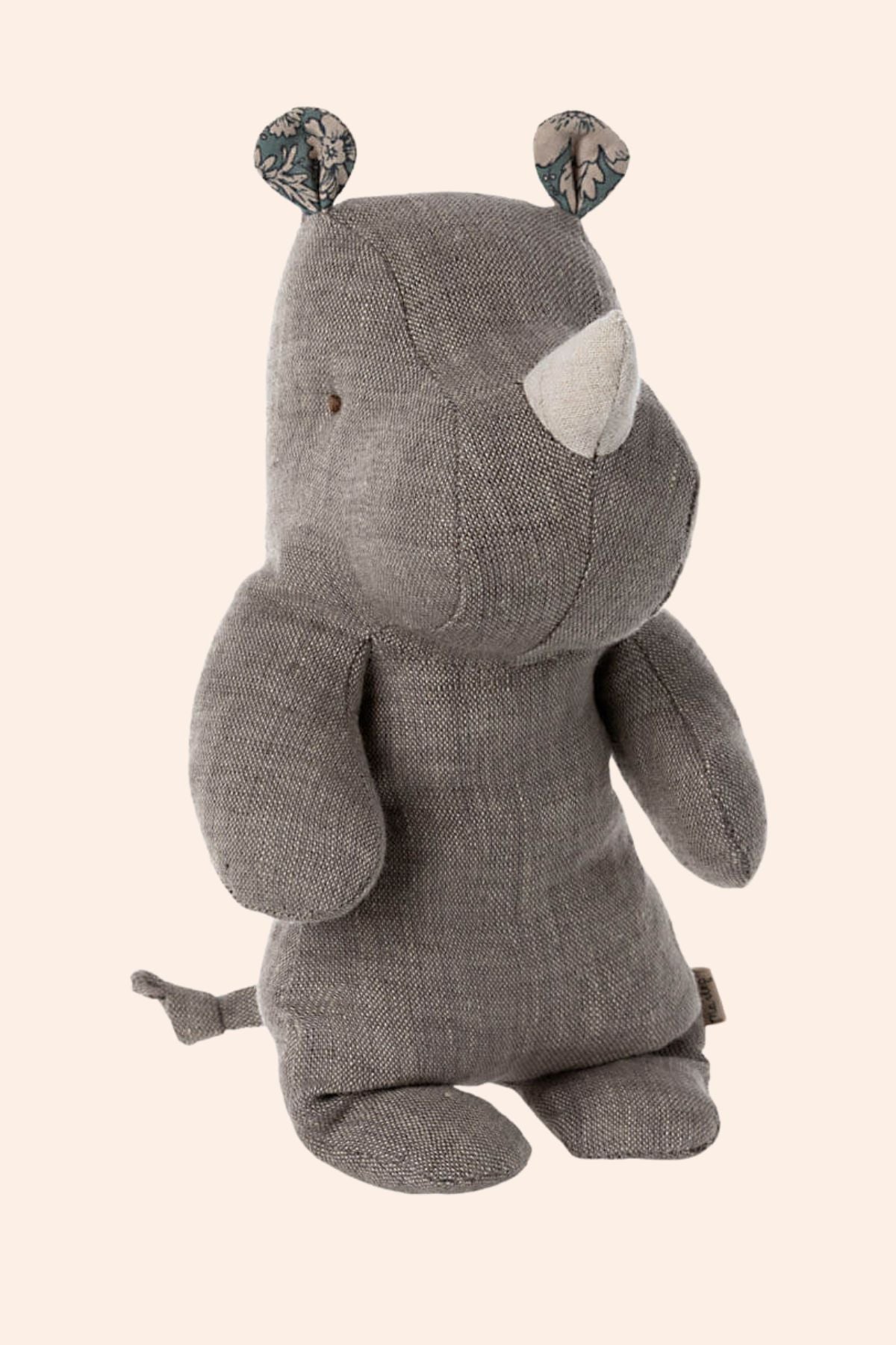 Maileg - Safari Friends - Small Rhino - Grey - Strawberries & Cream