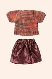Maileg - Skirt and Knitted Blouse - Mum Mouse - Strawberries & Cream