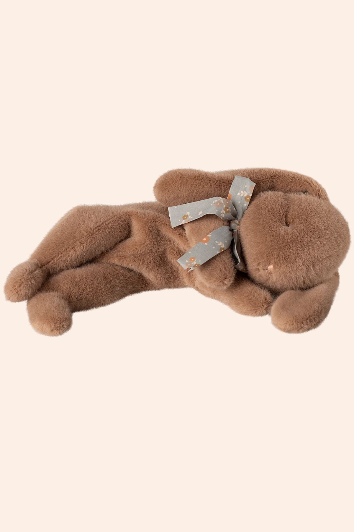 Maileg - Sleeping Bunny Small - Soft Brown - Strawberries & Cream