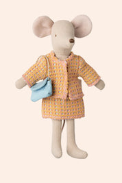 Maileg - Suit - Mum Mouse - Strawberries & Cream