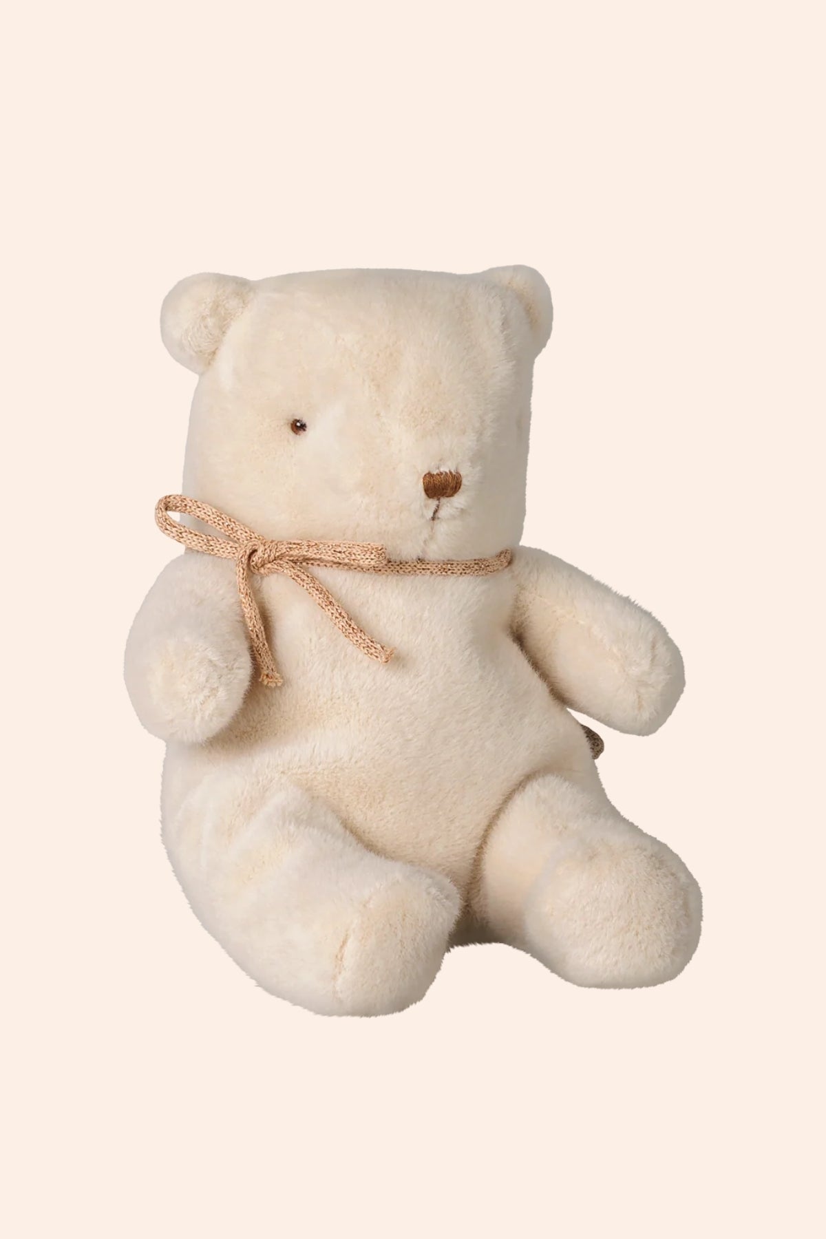 Maileg - Teddy Bear Plush - Small - Off White - Strawberries & Cream