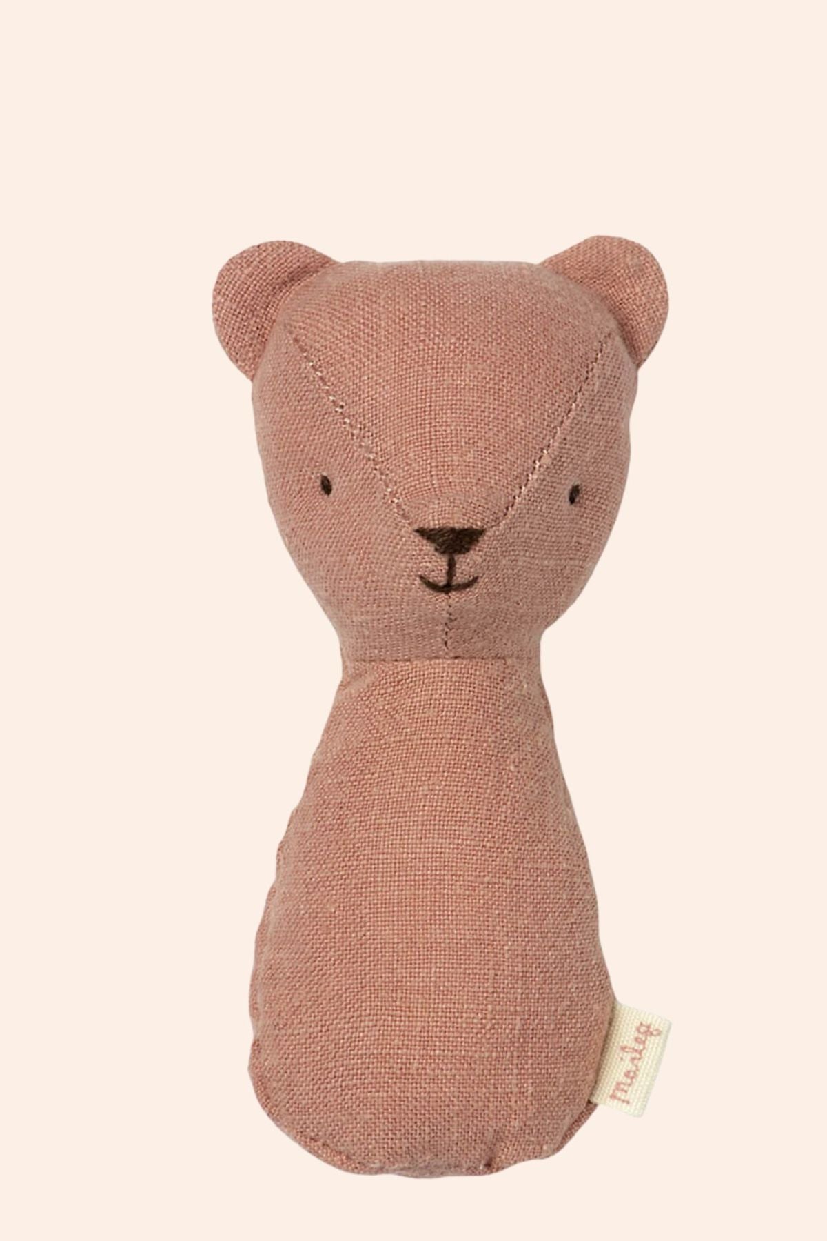 Maileg - Teddy Rattle - Old Rose - Strawberries & Cream